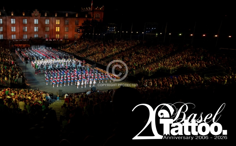 Basel Tattoo 2026 Werbebild