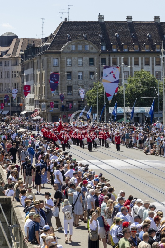 BASEL TATTOO 2025 PARADE