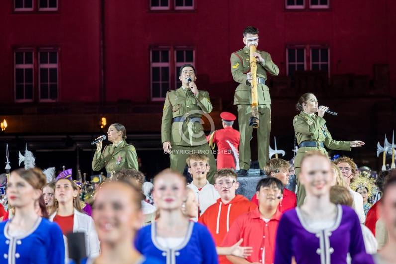 BASEL TATTOO 2024 HAUPTPROBE
