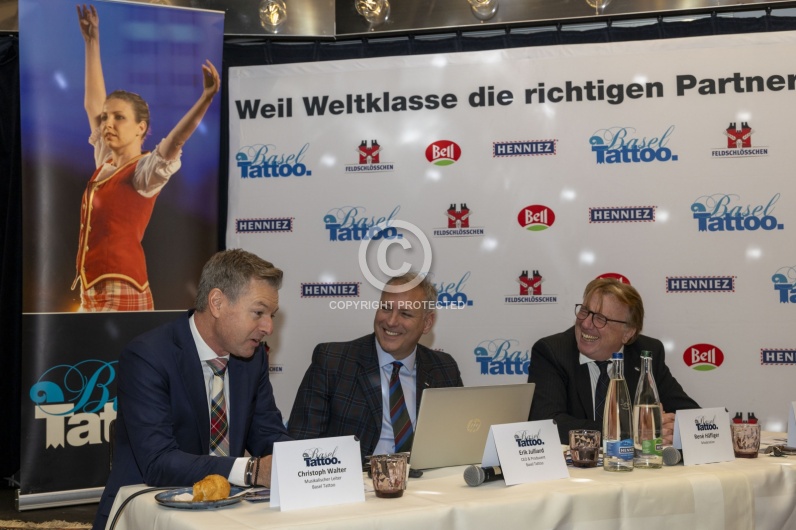 Medienkonferenz Basel Tattoo 2025