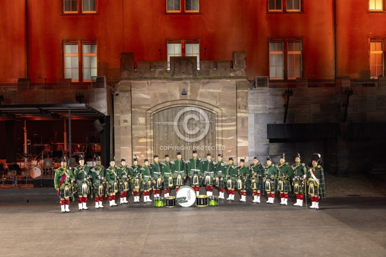BASEL TATTOO 2024 BAND SHOOTING