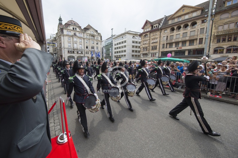 SCHWEIZ BASEL TATTOO PARADE