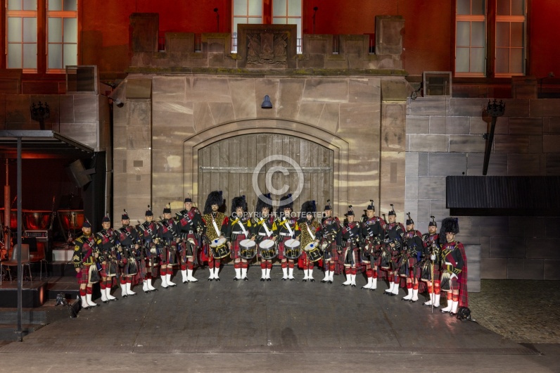 BASEL TATTOO 2024 BAND SHOOTING