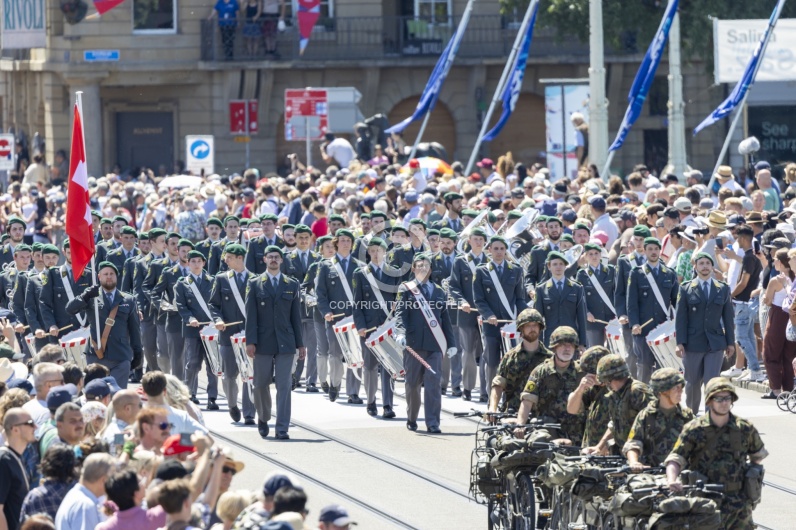 BASEL TATTOO 2025 PARADE