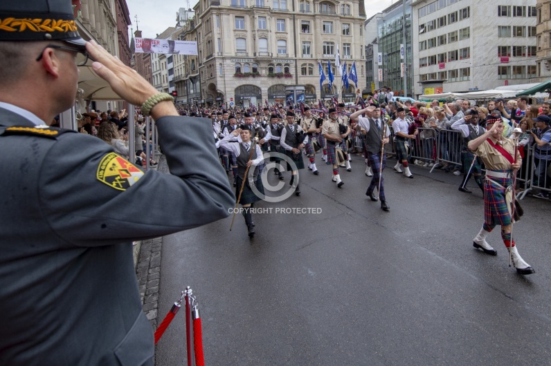 BASEL TATTOO PARADE 2018