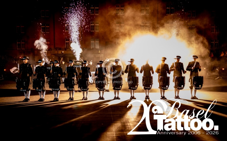 Basel Tattoo 2026 Werbebild