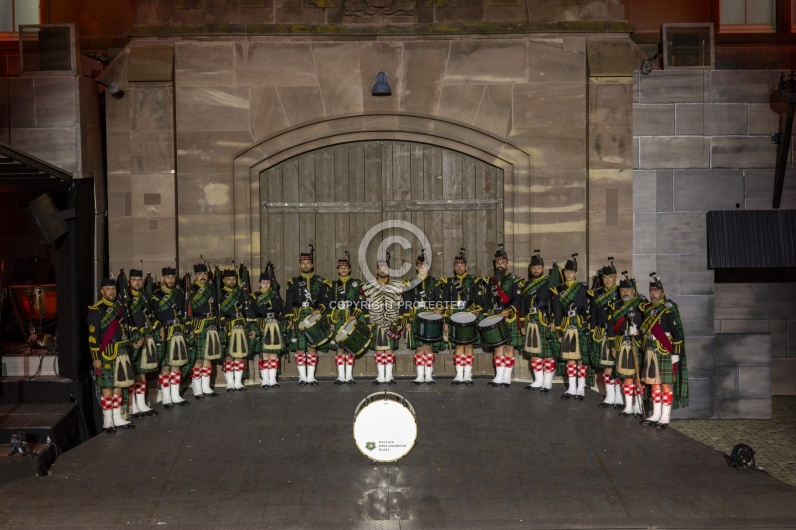 BASEL TATTOO 2024 BAND SHOOTING