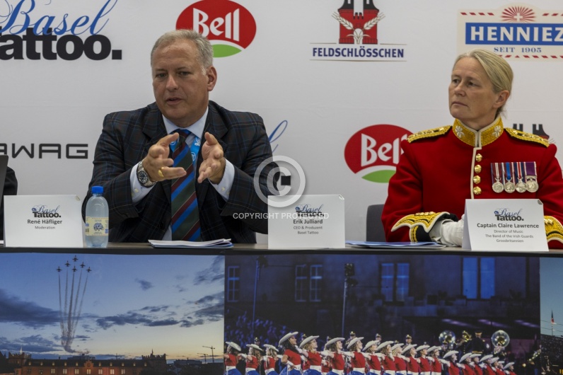 BASEL TATTOO 2026 Pressekonferenz