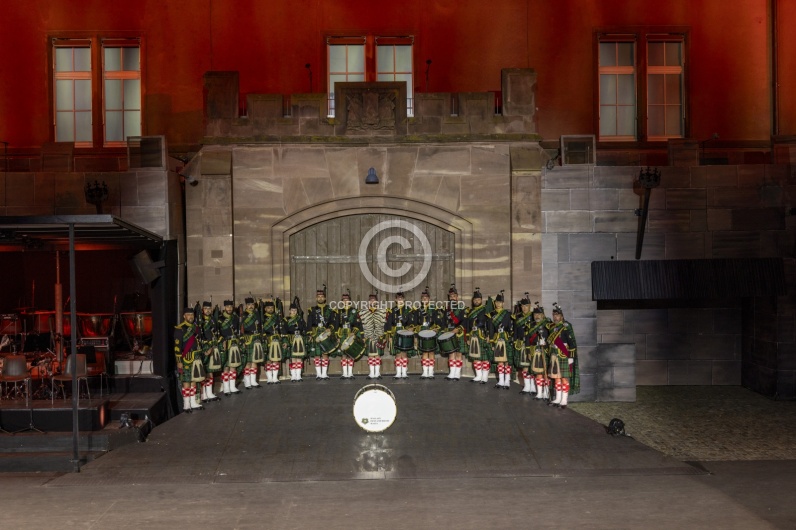 BASEL TATTOO 2024 BAND SHOOTING