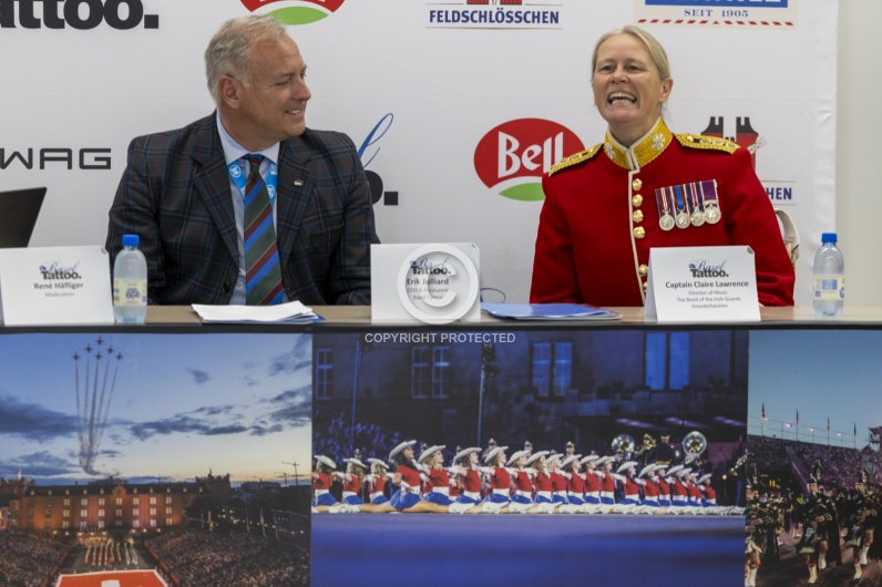 BASEL TATTOO 2026 Pressekonferenz