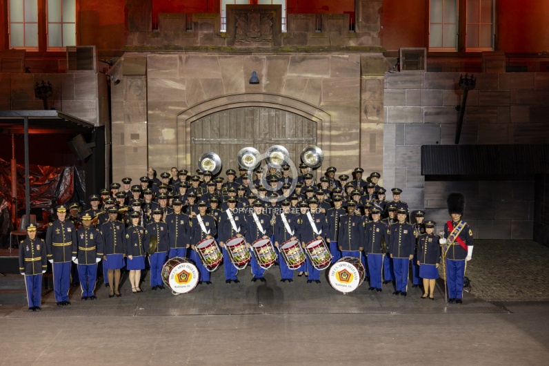 BASEL TATTOO 2024 BAND SHOOTING
