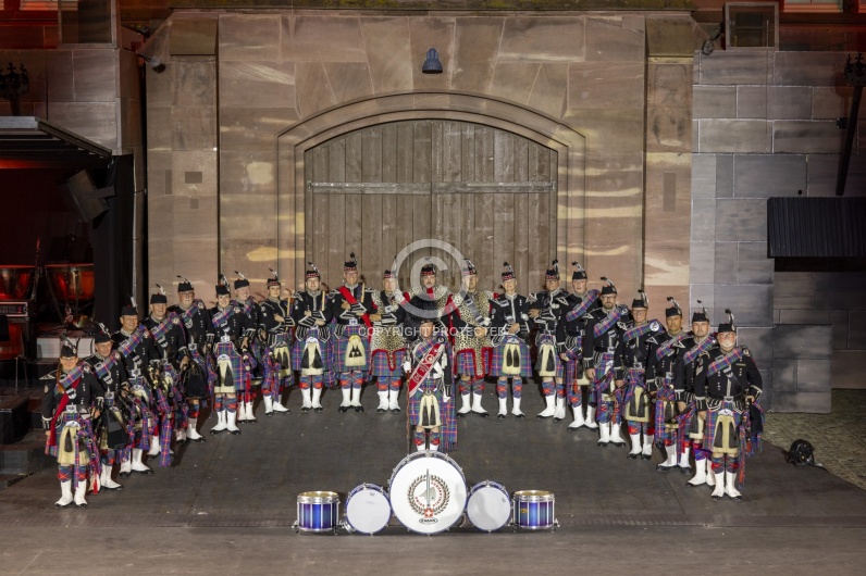 BASEL TATTOO 2024 BAND SHOOTING