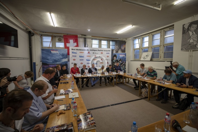 Pressekonferenz Basel Tattoo 2018