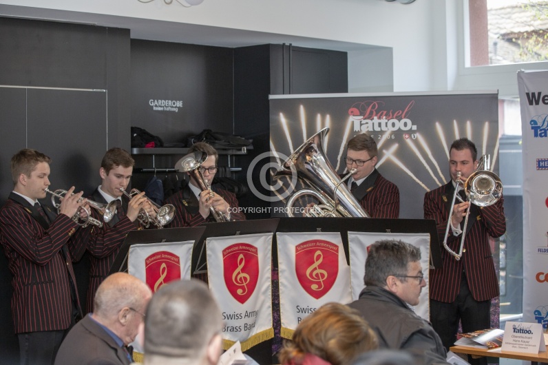 Pressekonferenz Basel Tattoo 2019