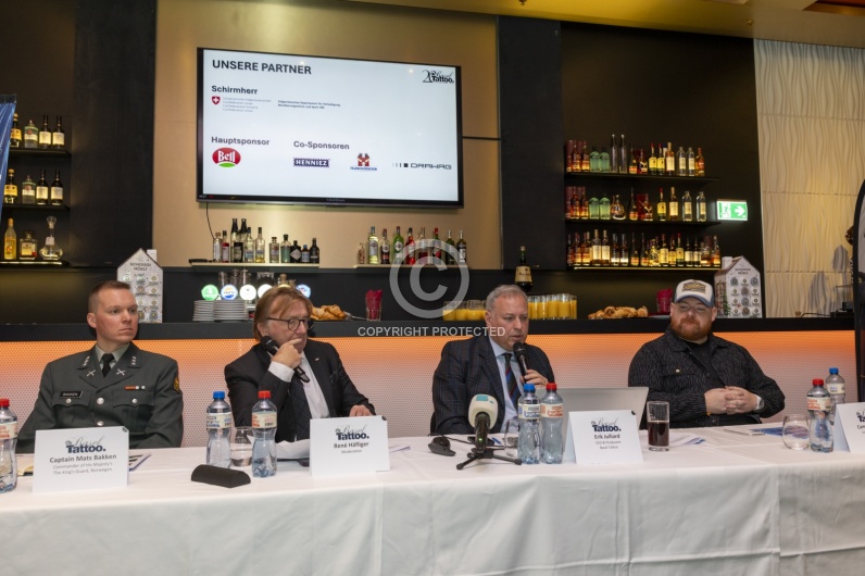 BASEL TATTOO 2026 PRESSEKONFERENZ
