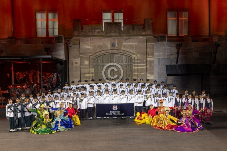 BASEL TATTOO 2024 BAND SHOOTING
