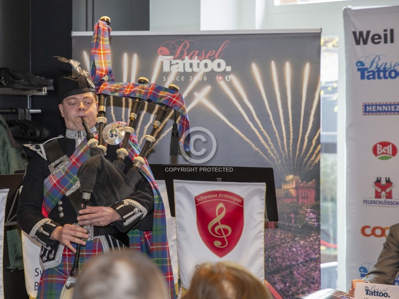 Pressekonferenz Basel Tattoo 2019