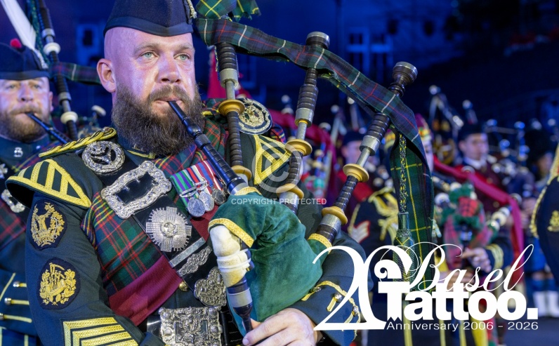 Basel Tattoo 2026 Werbebild