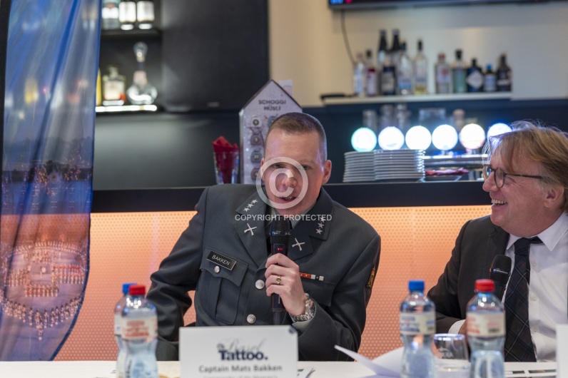 BASEL TATTOO 2026 PRESSEKONFERENZ