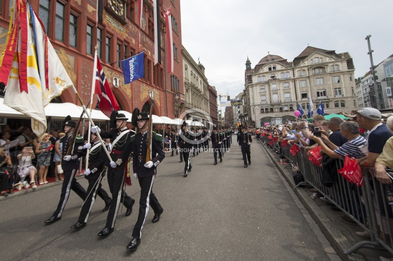 SCHWEIZ BASEL TATTOO PARADE