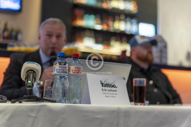 BASEL TATTOO 2026 PRESSEKONFERENZ