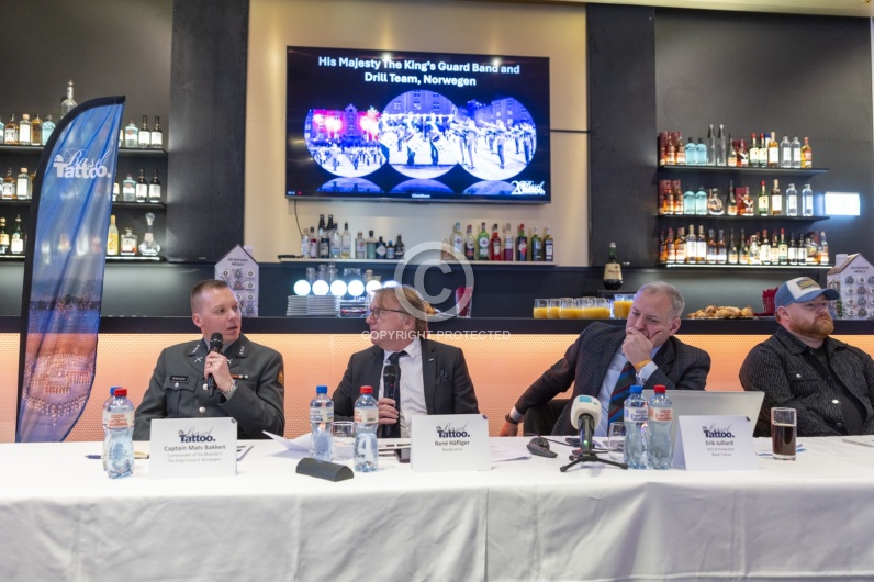 BASEL TATTOO 2026 PRESSEKONFERENZ