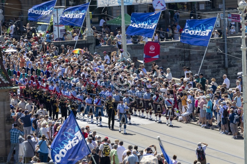 BASEL TATTOO 2025 PARADE