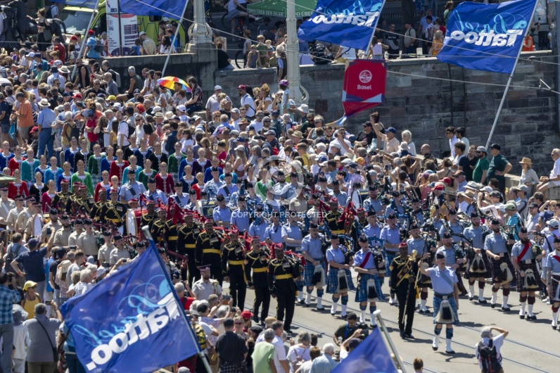 BASEL TATTOO 2025 PARADE