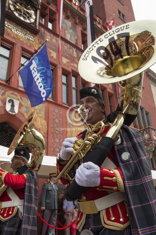 SCHWEIZ BASEL TATTOO PARADE