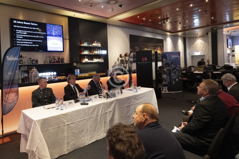 BASEL TATTOO 2026 PRESSEKONFERENZ