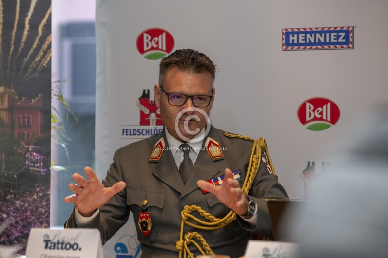 Pressekonferenz Basel Tattoo 2019